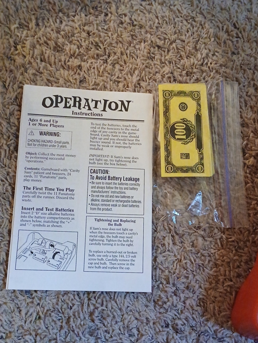 Operation Skill Game - Yellow and Red Box - Picture 8 of 8